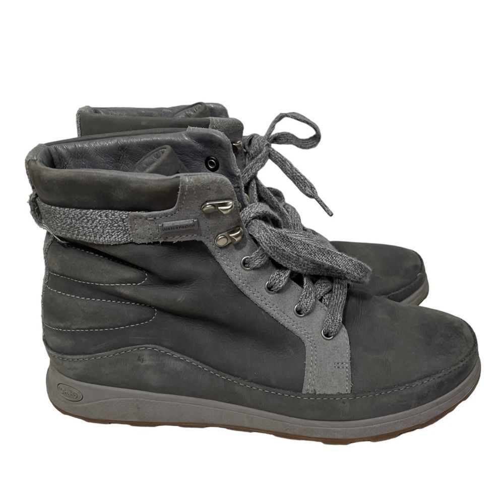 Chaco Grey Outdoor Ankle Booties
